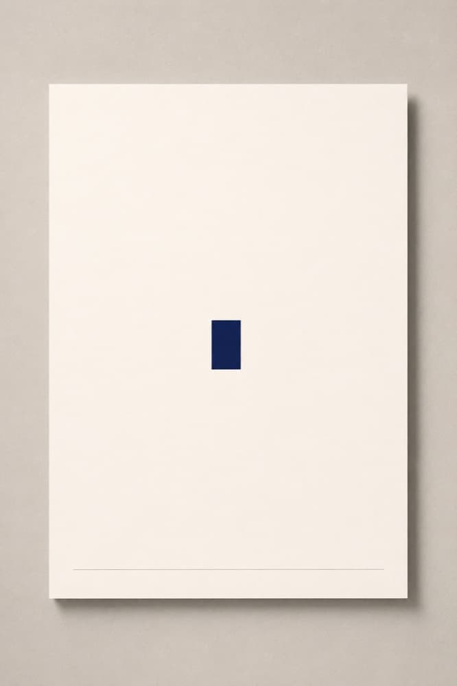 Centred block in a very wide margin